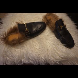Gucci Princetown mules size 8